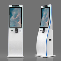 23.6" Curved Screen Kiosk For Various Kiosk Applications