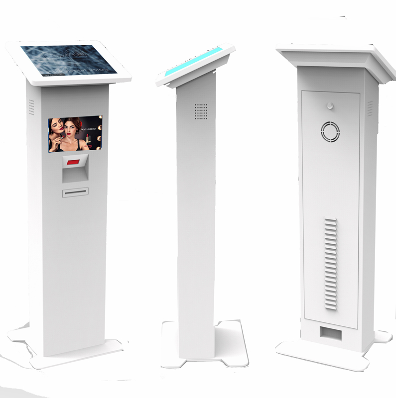 Airport Boarding Pass Printing Kiosk With DualScreen SZ Ontech